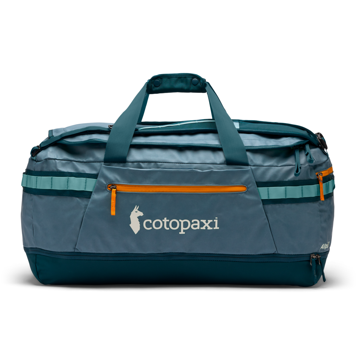 Allpa 70L Duffel Bag, Blue Spruce/Abyss