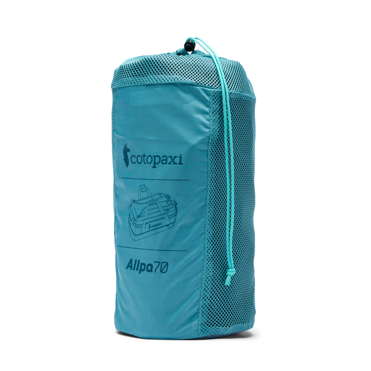 Allpa 70L Duffel Bag, Blue Spruce/Abyss