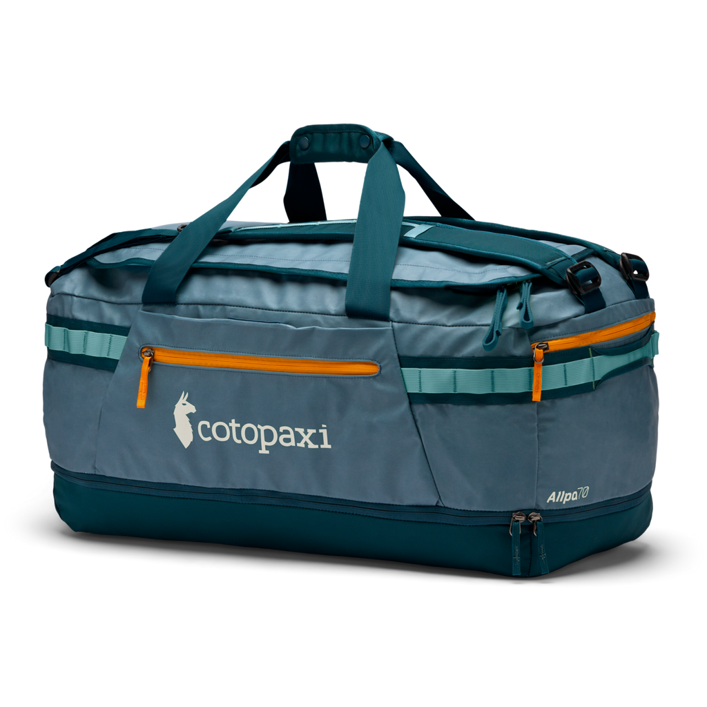 Allpa 70L Duffel Bag, Blue Spruce/Abyss