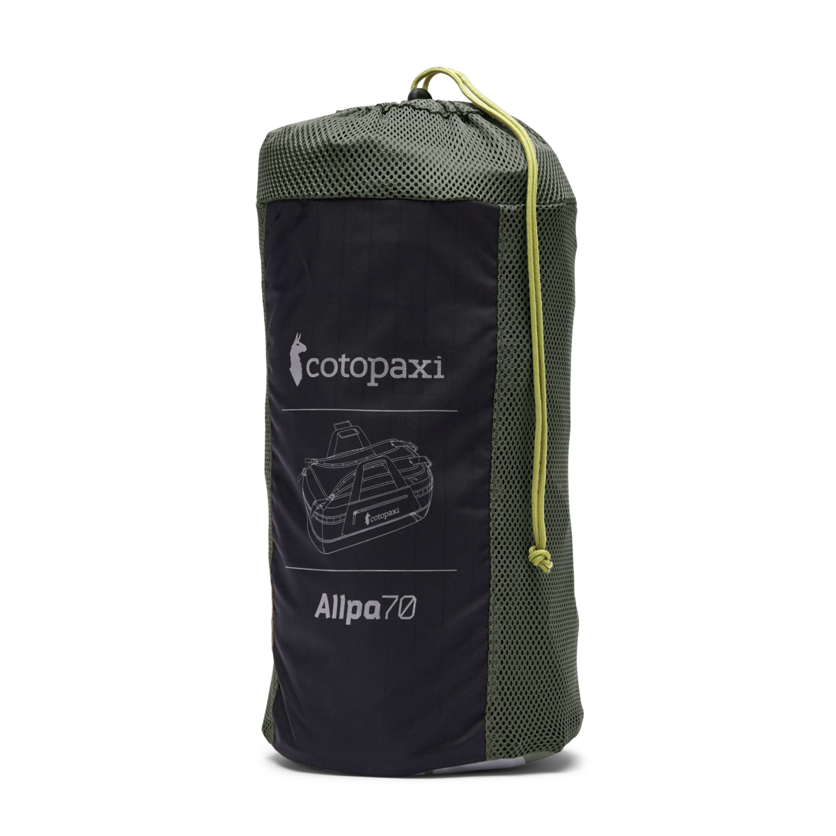 Allpa 70L Duffel Bag, Smoke/Cinder