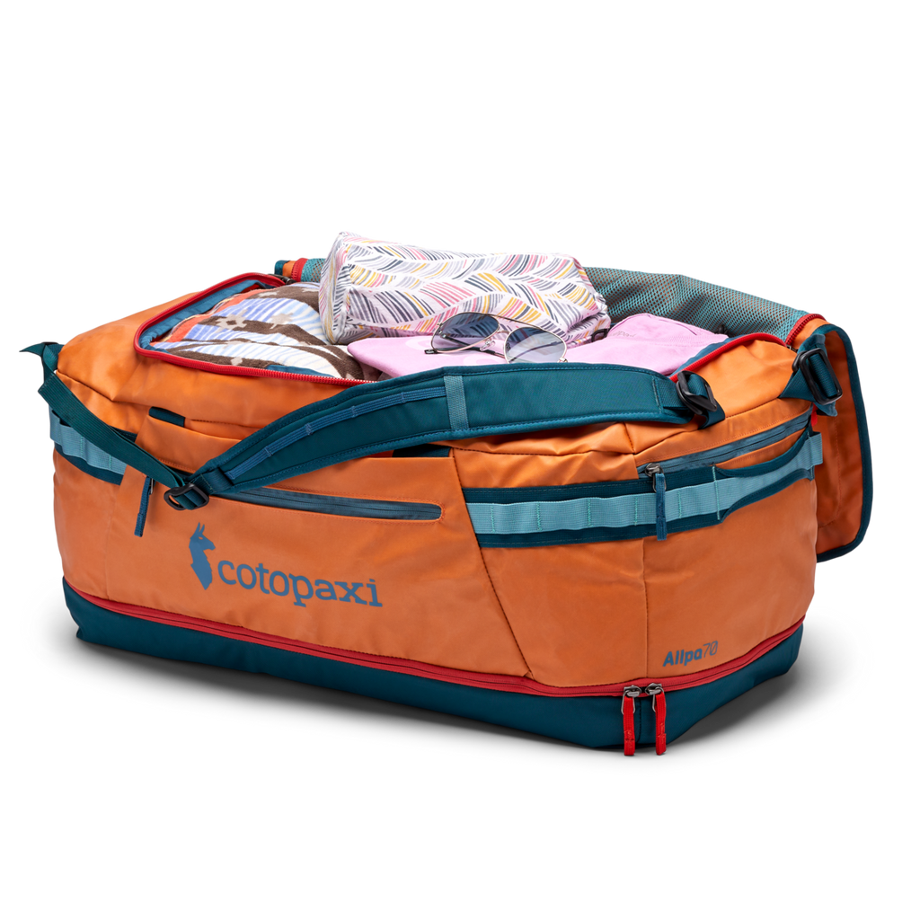 Allpa 70L Duffel Bag, Tamarindo/Abyss