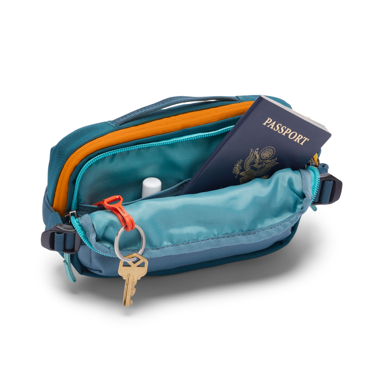 Allpa X 1.5L Hip Pack, Blue Spruce/Abyss, Detail
