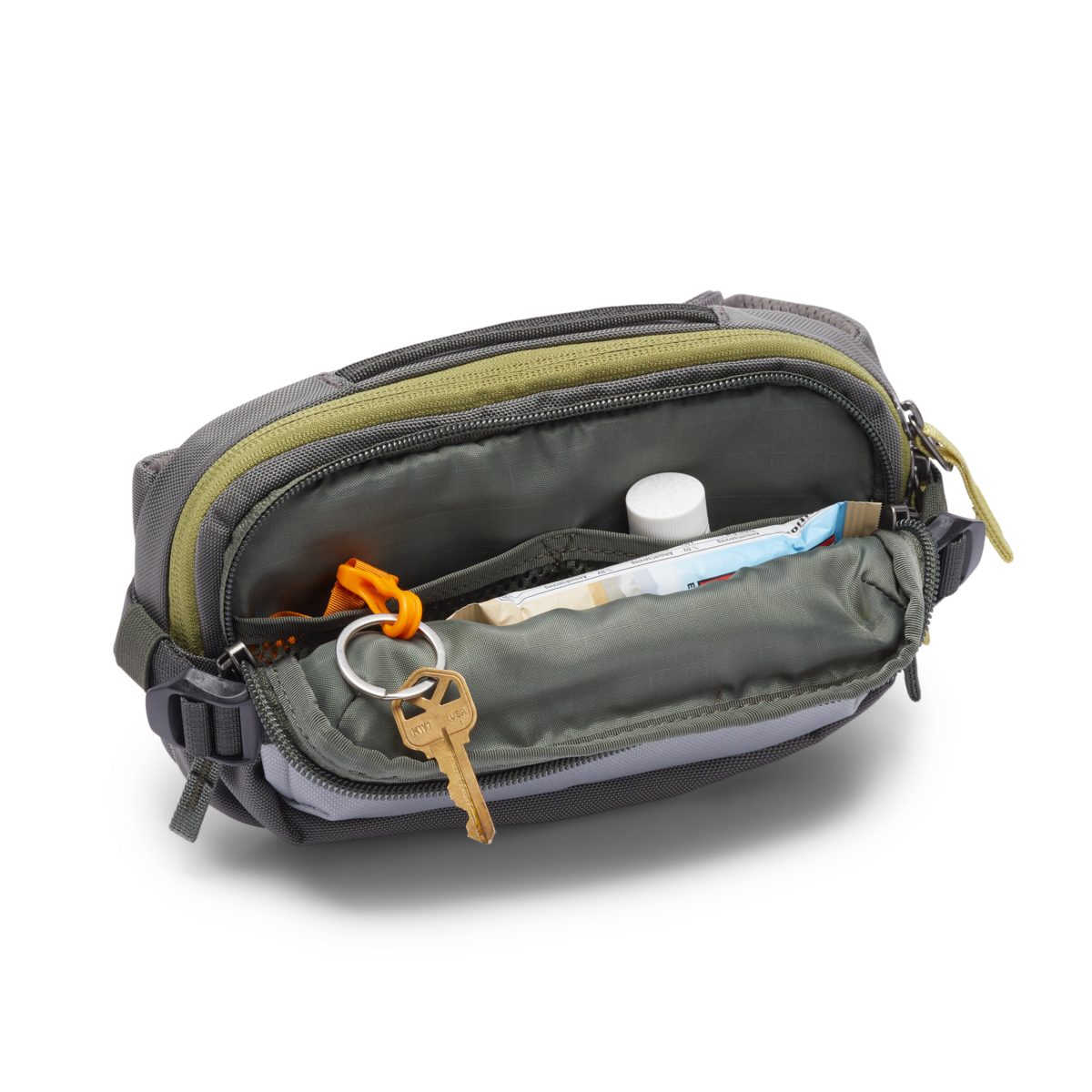 Allpa X 1.5L Hip Pack, Smoke/Cinder, Detail