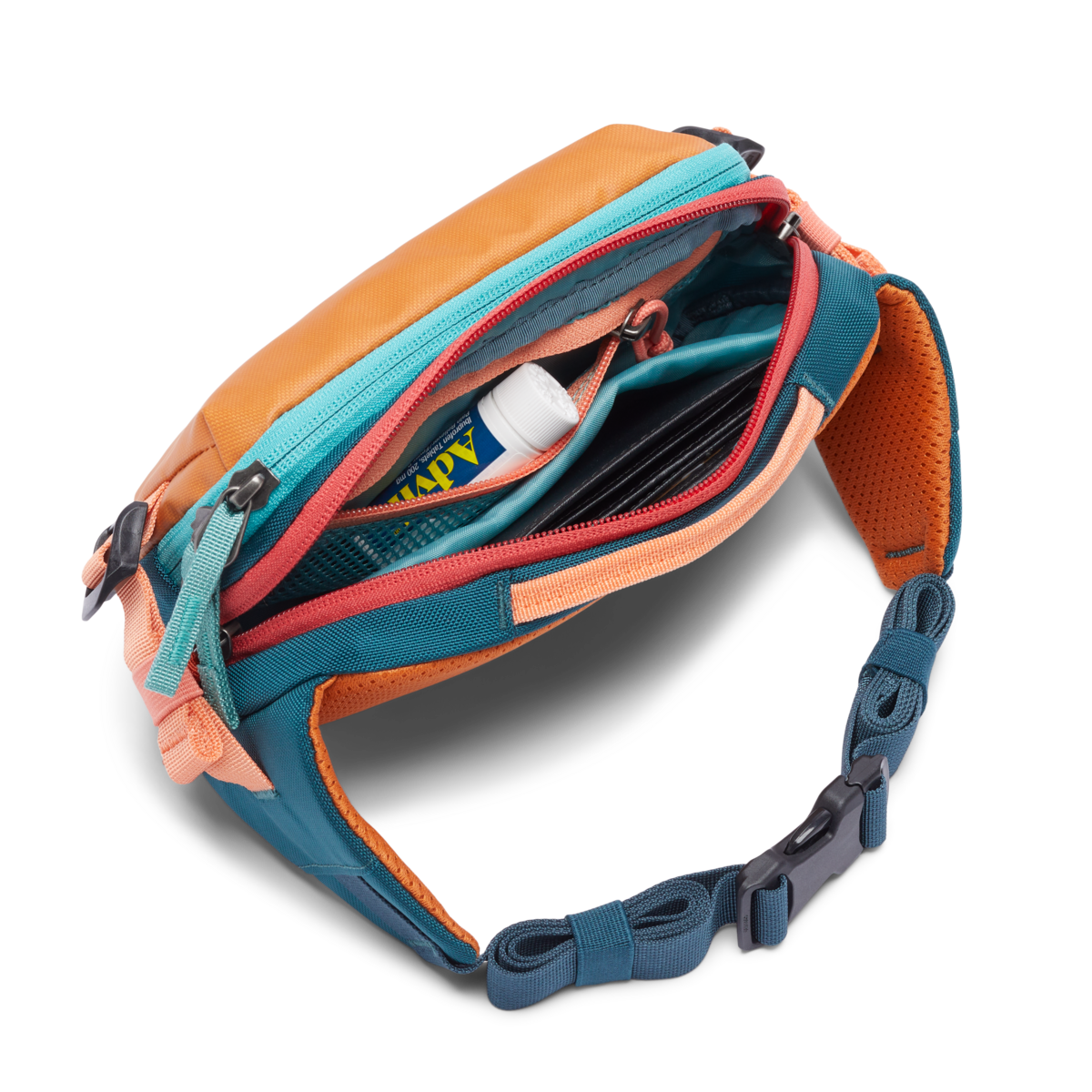 Allpa X 1.5L Hip Pack, Tamarindo/Abyss, Detail