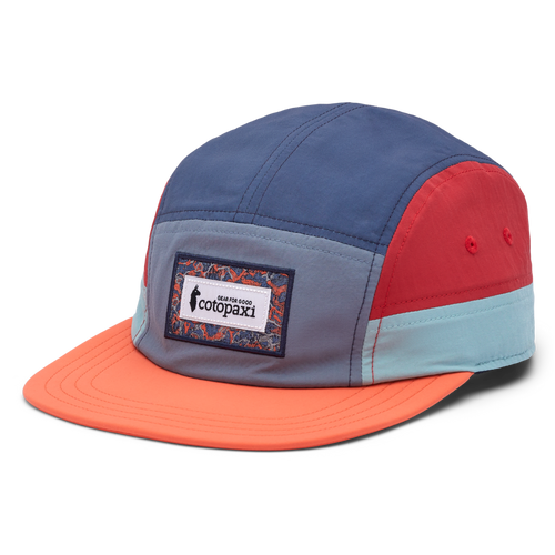 Altitude Tech 5-Panel Hat, Tempest/Hot Punch