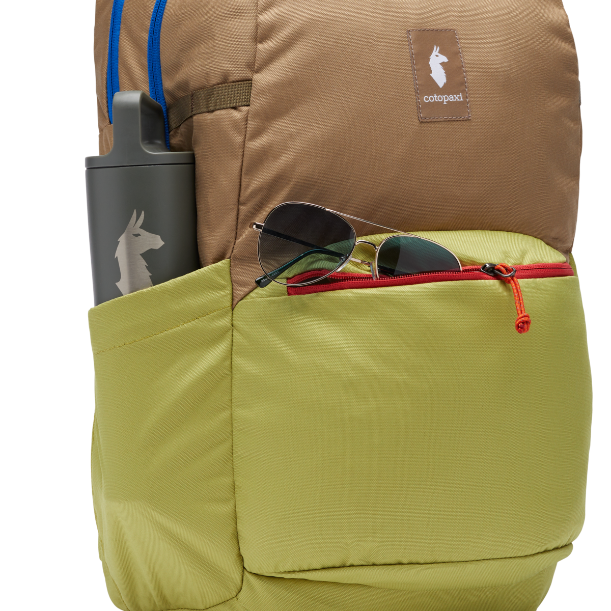 Chiquillo 30L Daypack - Cada Día, Desert/Lemongrass, Detail