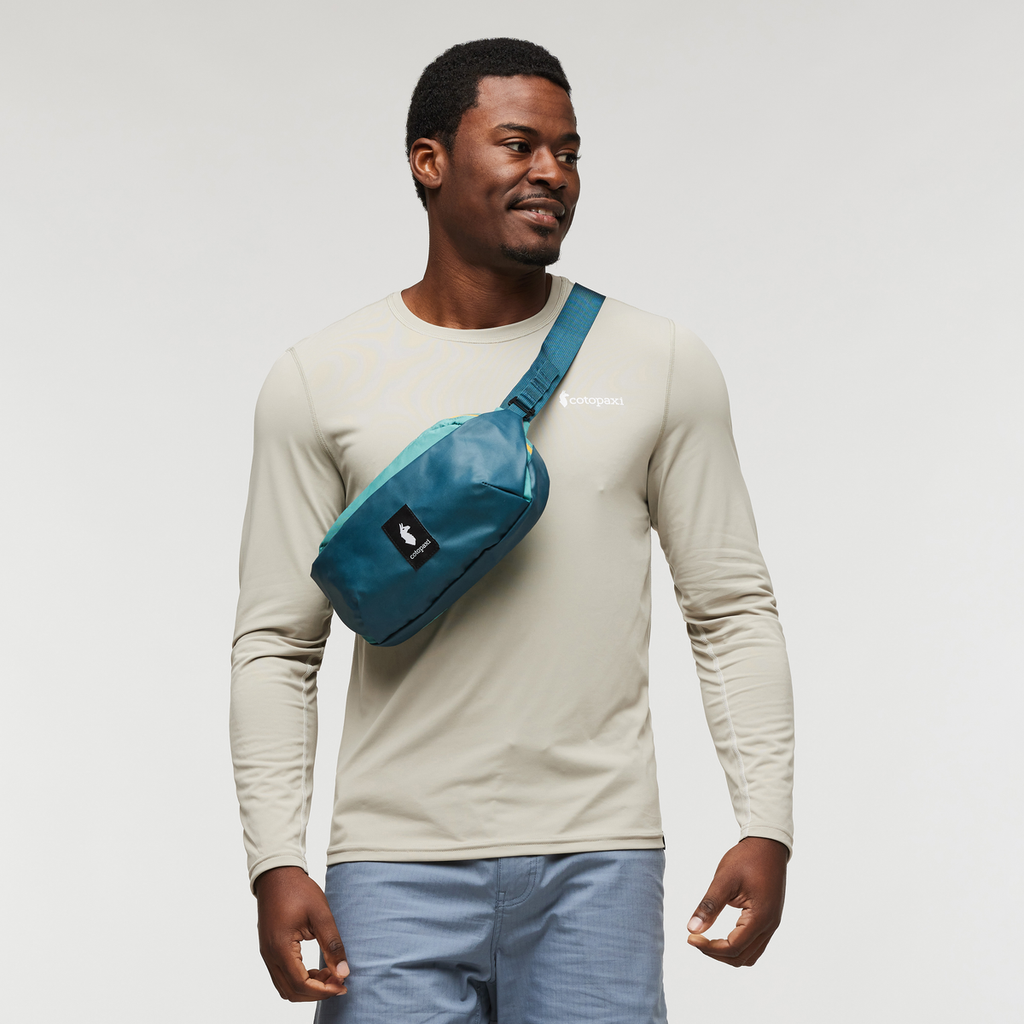 Coso 2L Hip Pack - Cada Día, Abyss/Coastal, Detail