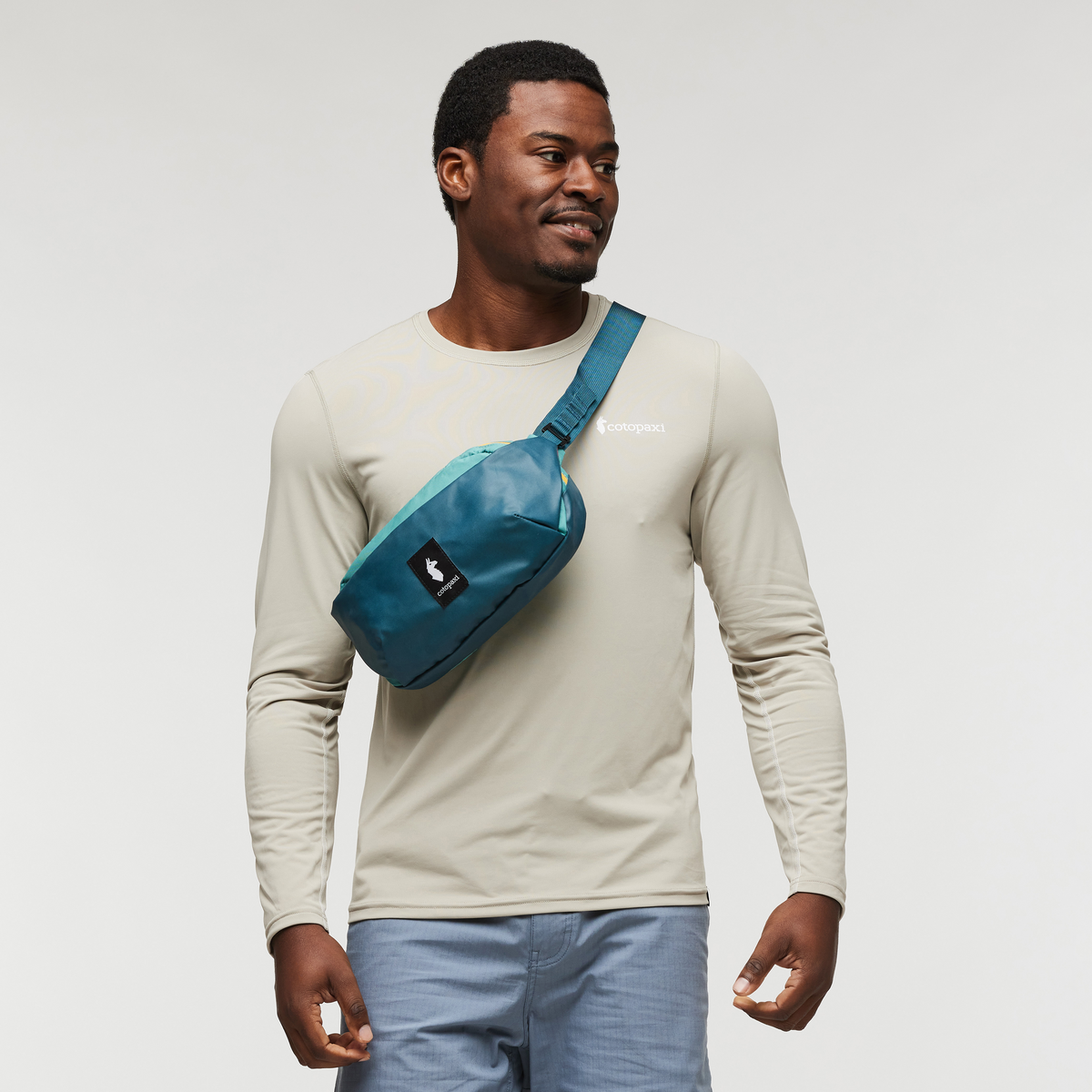 Coso 2L Hip Pack - Cada Día, Abyss/Coastal, Detail