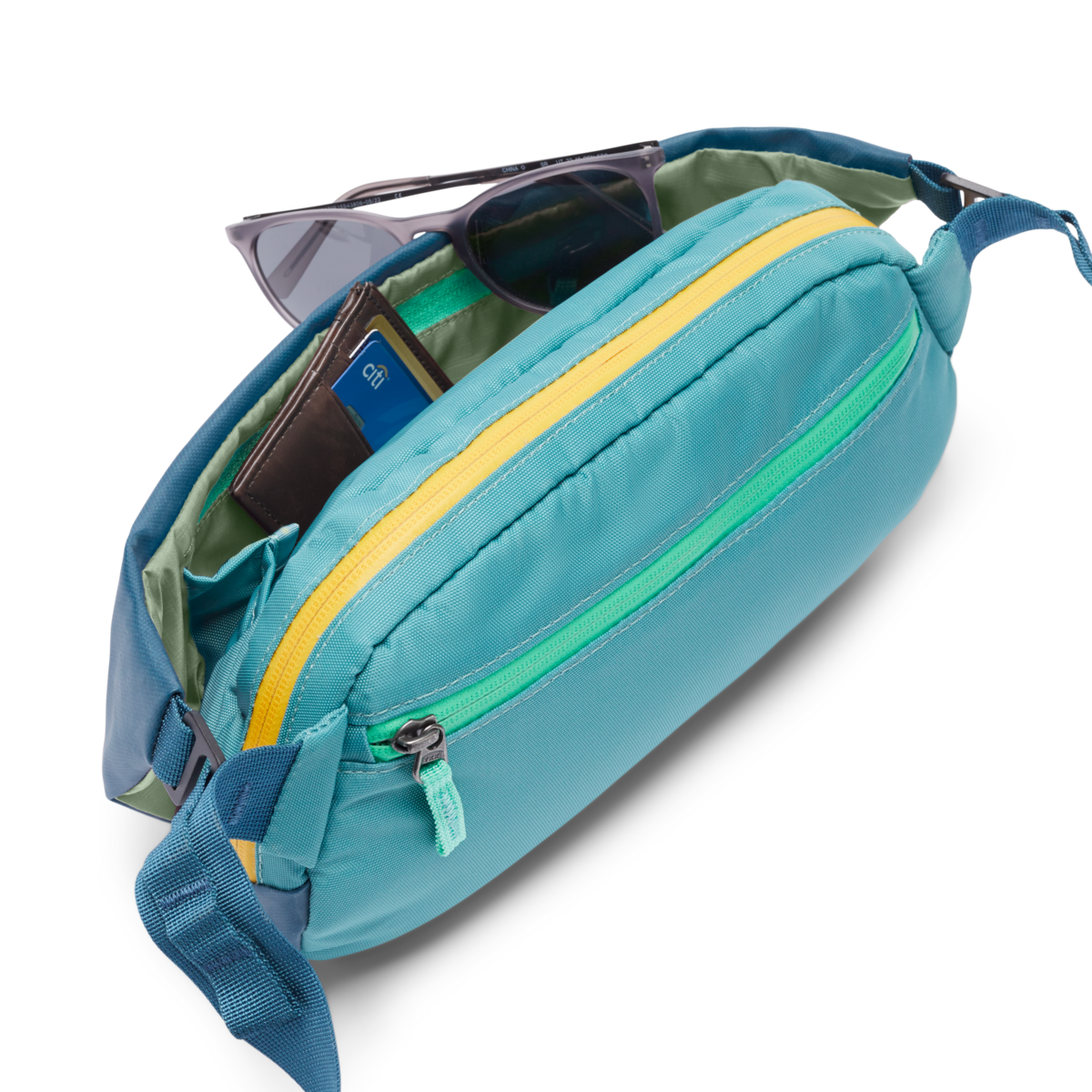 Coso 2L Hip Pack - Cada Día, Abyss/Coastal, Detail