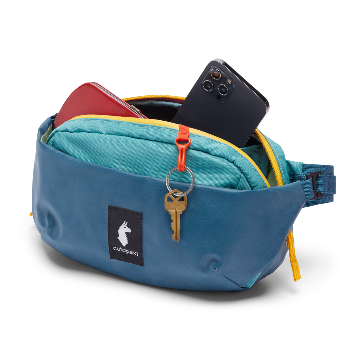 Coso 2L Hip Pack - Cada Día, Abyss/Coastal, Detail