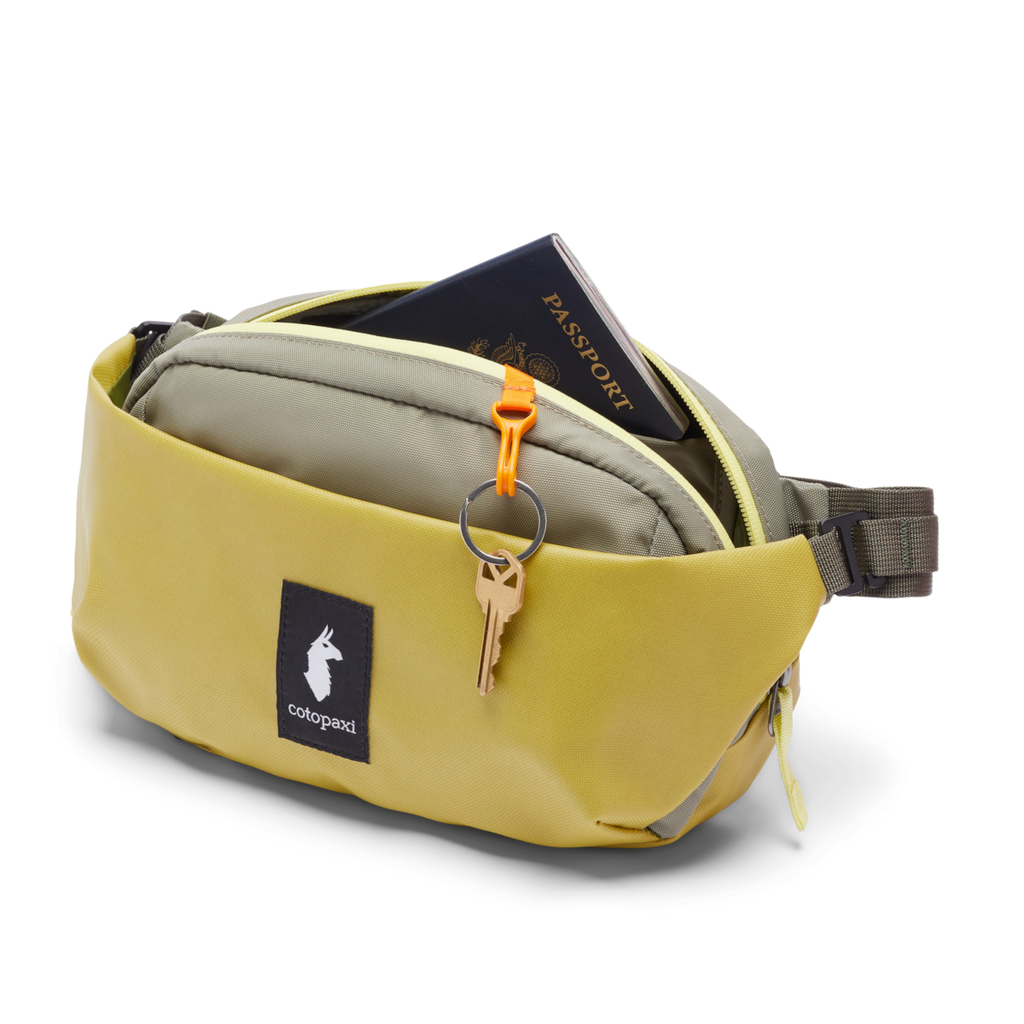 Coso 2L Hip Pack - Cada Día, Lemongrass/Stone, Detail