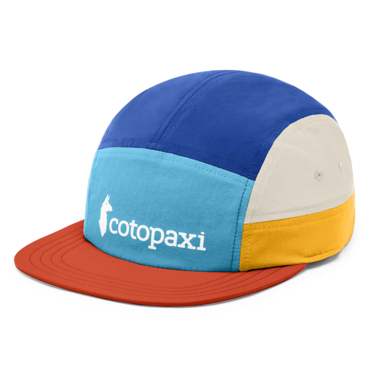 Cotopaxi Tech 5-Panel Hat, Blue Sky/Canyon