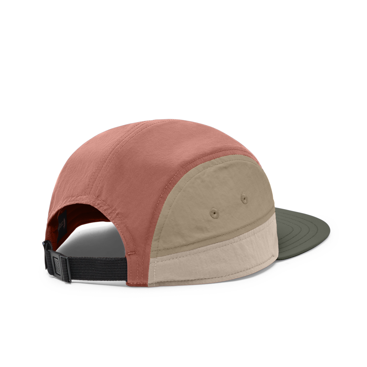 Cotopaxi Tech 5-Panel Hat, Faded Brick/Fatigue