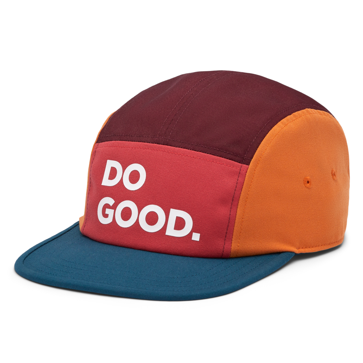 Do Good 5-Panel Hat, Strawberry/Abyss