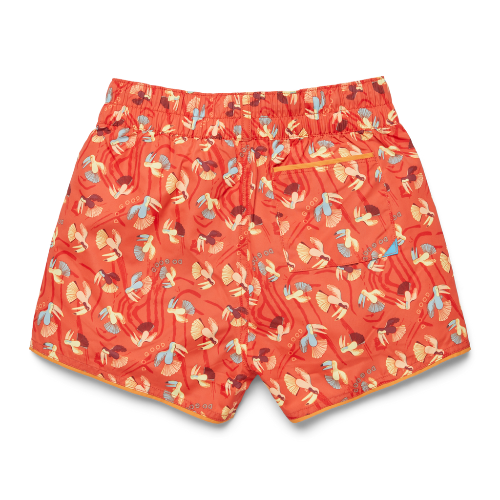 Cocodrilo Short - Girls' Print, Tucan Red