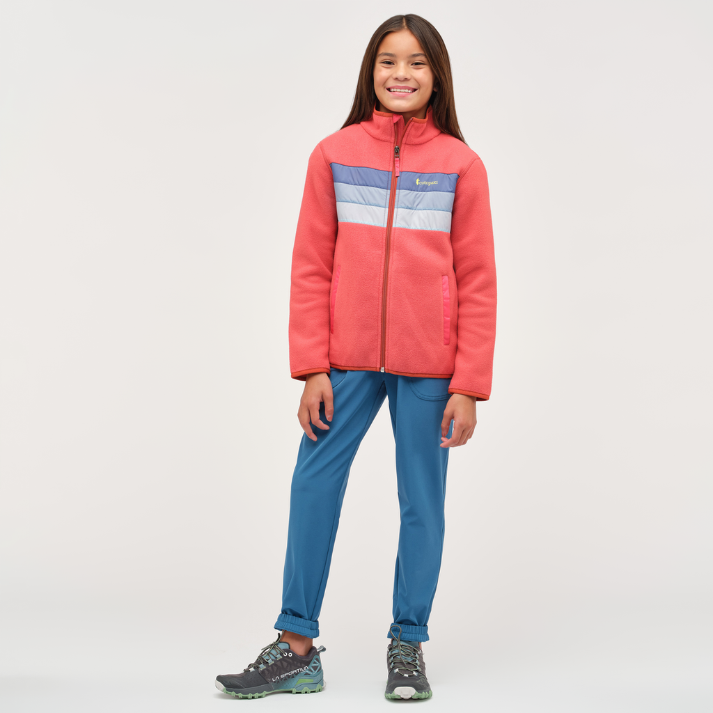 Teca Fleece Jacket - Kids', Sleepy Head, Model Scarlett