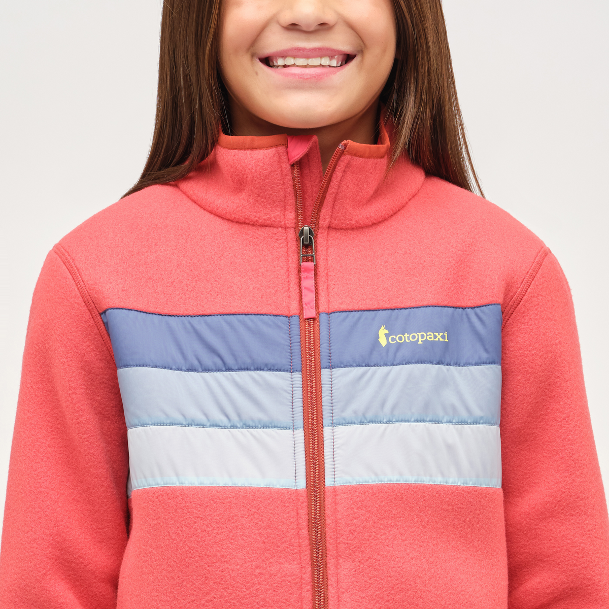 Teca Fleece Jacket - Kids', Sleepy Head, Model Scarlett