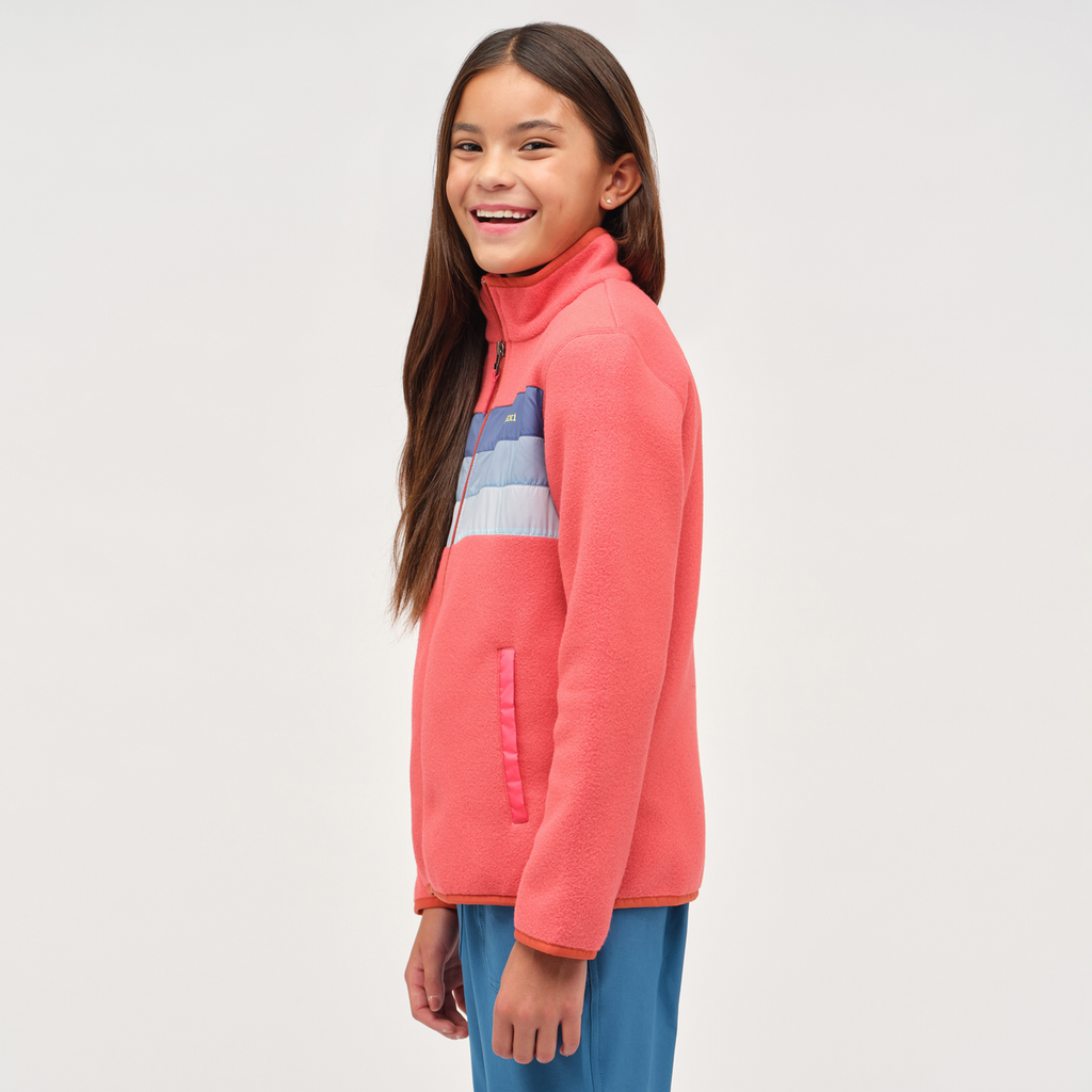Teca Fleece Jacket - Kids', Sleepy Head, Model Scarlett