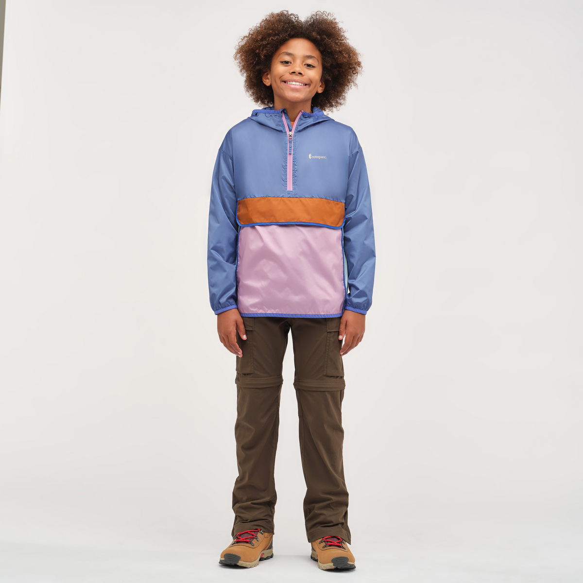 Teca Half-Zip Windbreaker - Kids', Breeze Master, Model Isaiah