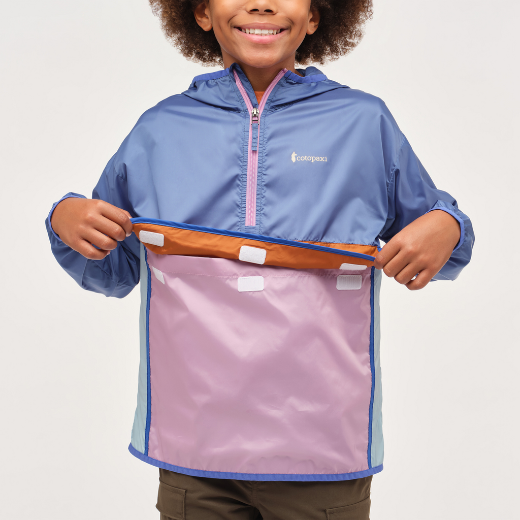 Teca Half-Zip Windbreaker - Kids', Breeze Master, Model Isaiah