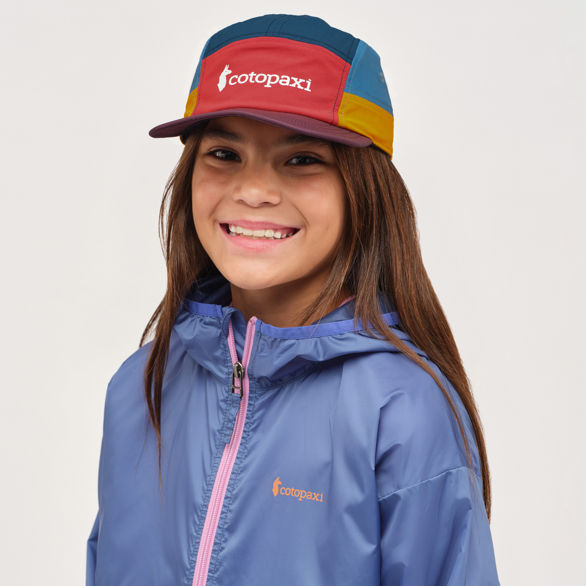 Tech 5-Panel Hat - Kids', Strawberry/Wine