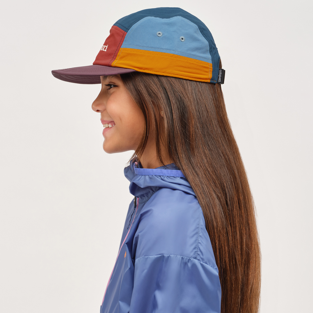 Tech 5-Panel Hat - Kids', Strawberry/Wine