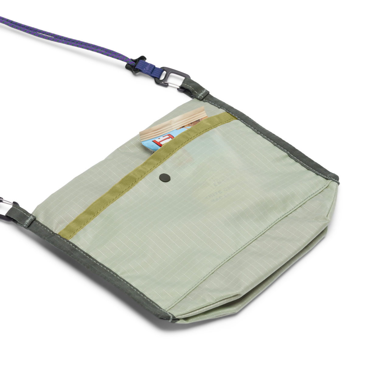 Lista 2L Lightweight Crossbody Bag - Cada Día, Green Tea