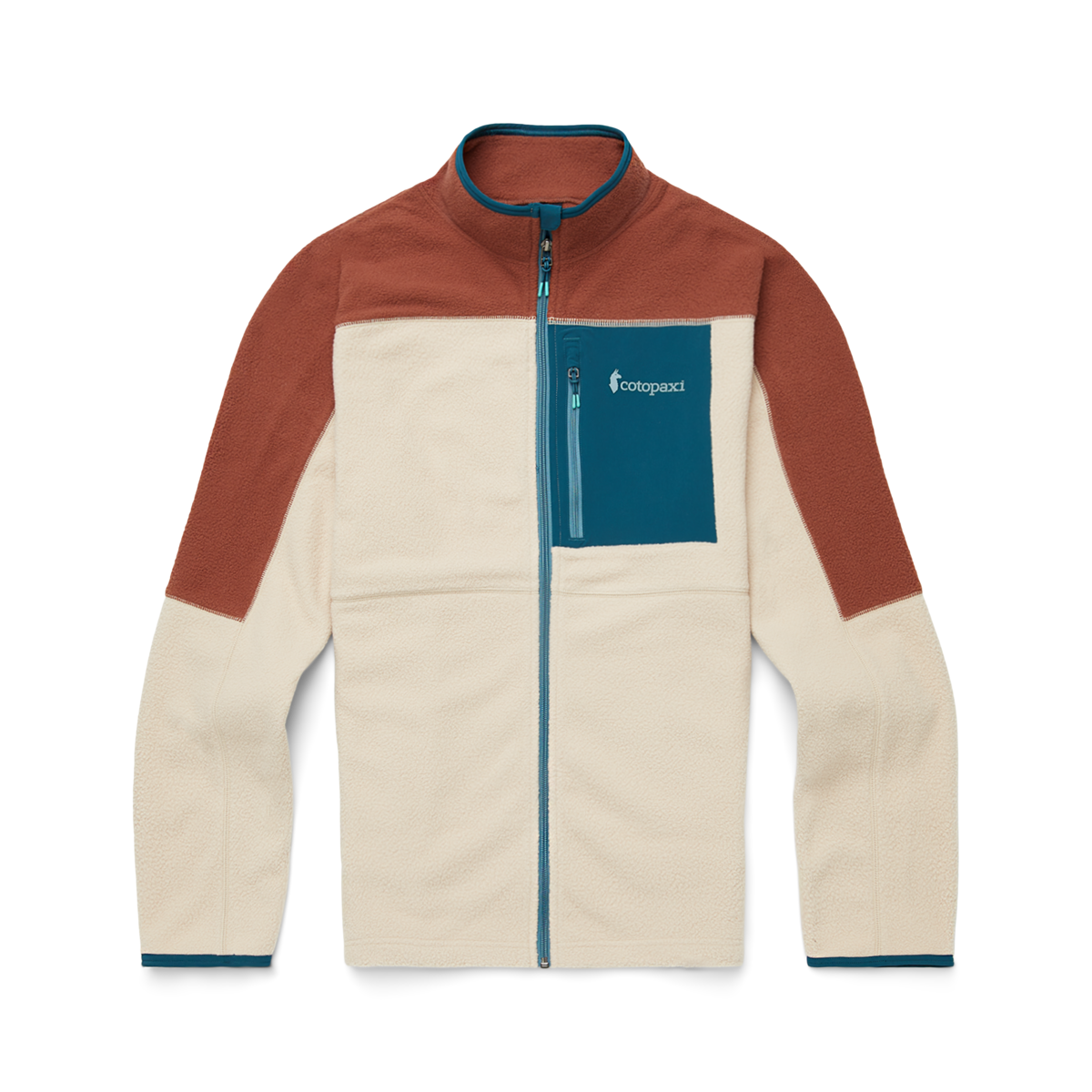 Abrazo Fleece Full-Zip Jacket - Men's, Acorn/Oatmeal