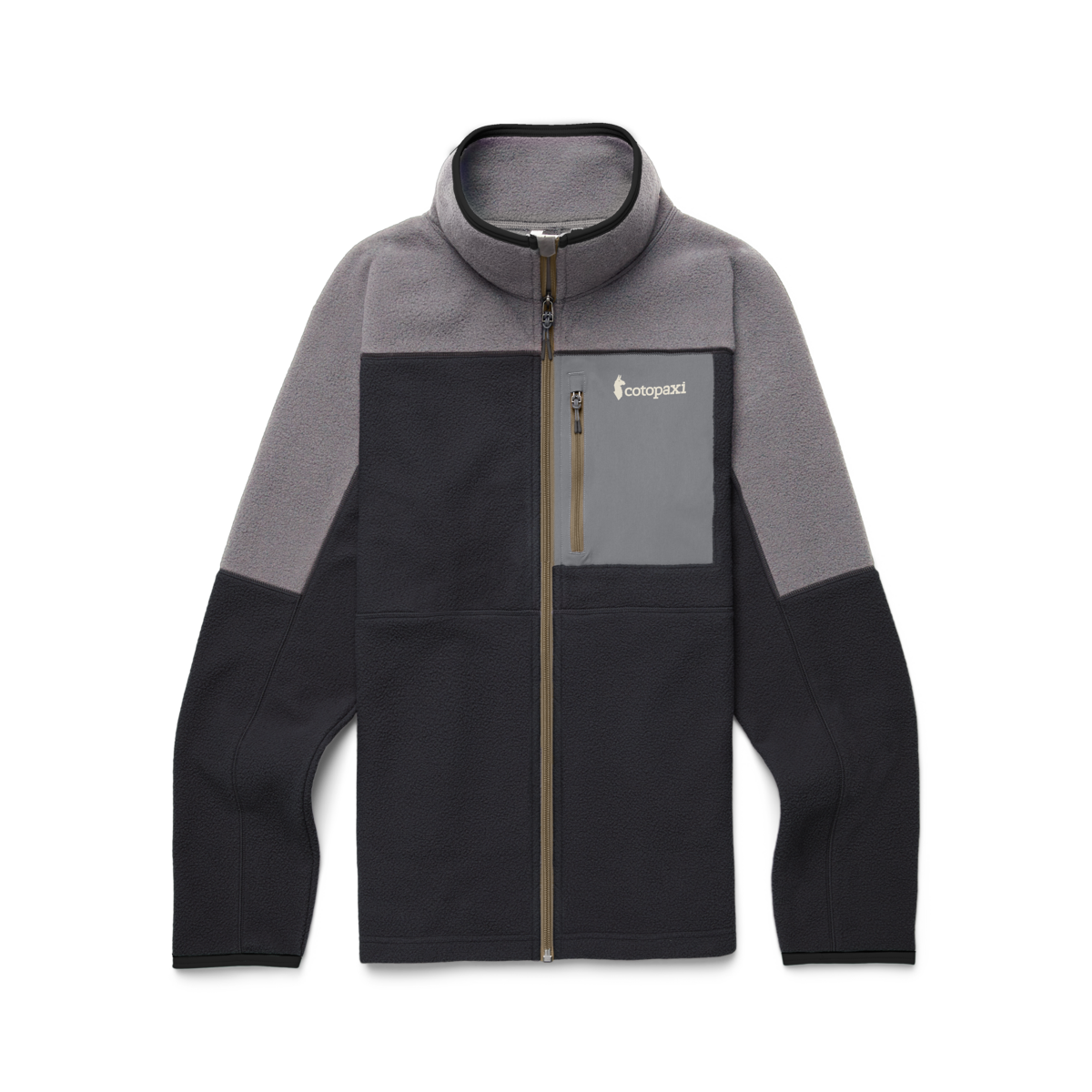 Abrazo Fleece Full-Zip Jacket - Men's, Cinder/Black
