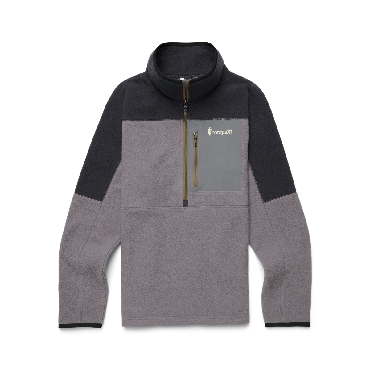 Abrazo Half-Zip Fleece Jacket - Men's, Black/Cinder