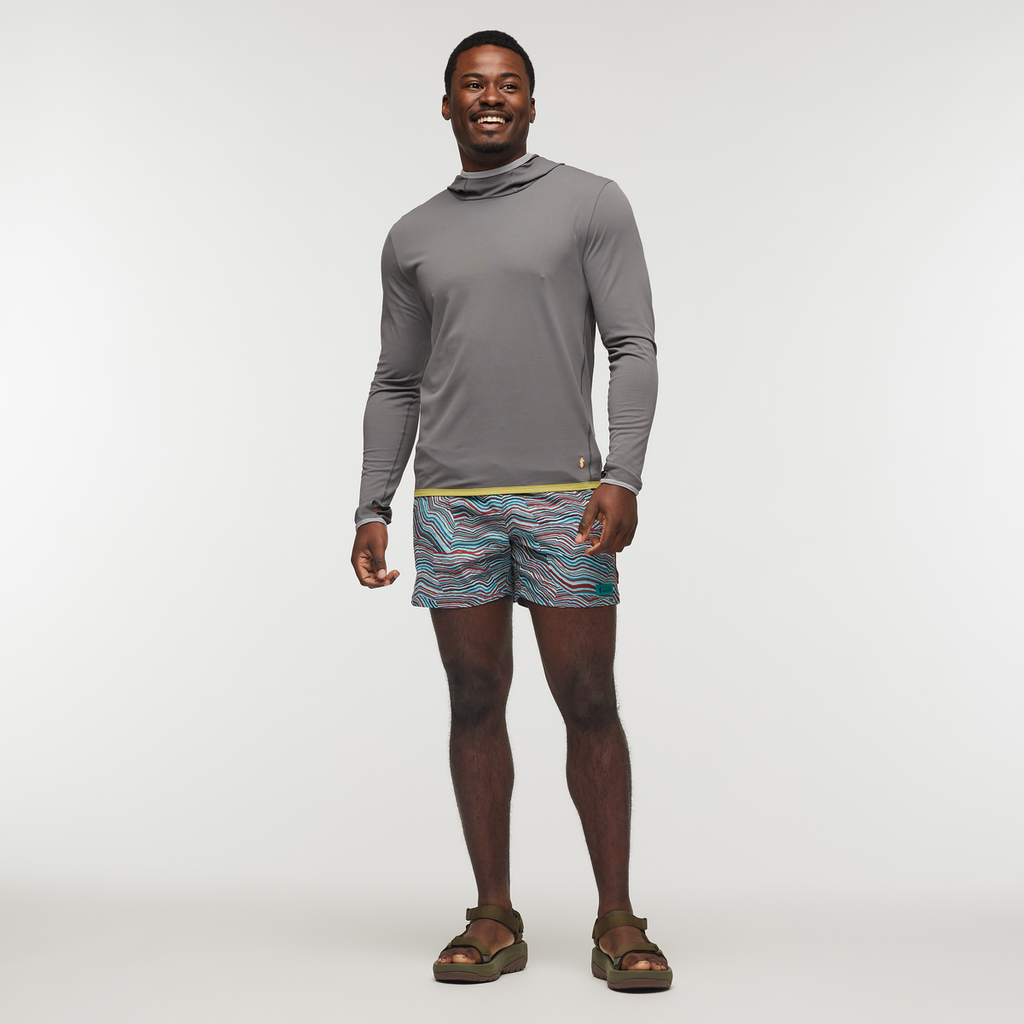 Brinco Short - Print - Men's, Magma/Coastal, Model Jeremy