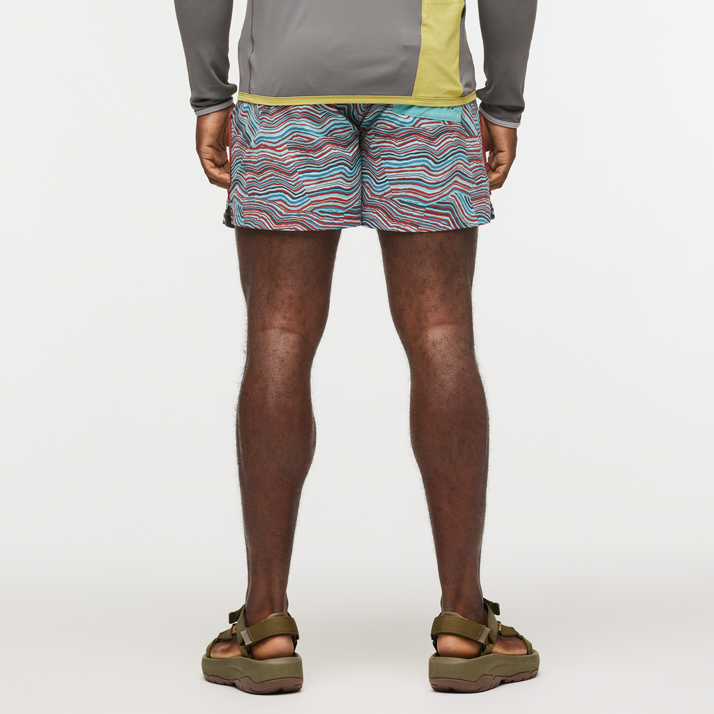 Brinco Short - Print - Men's, Magma/Coastal, Model Jeremy