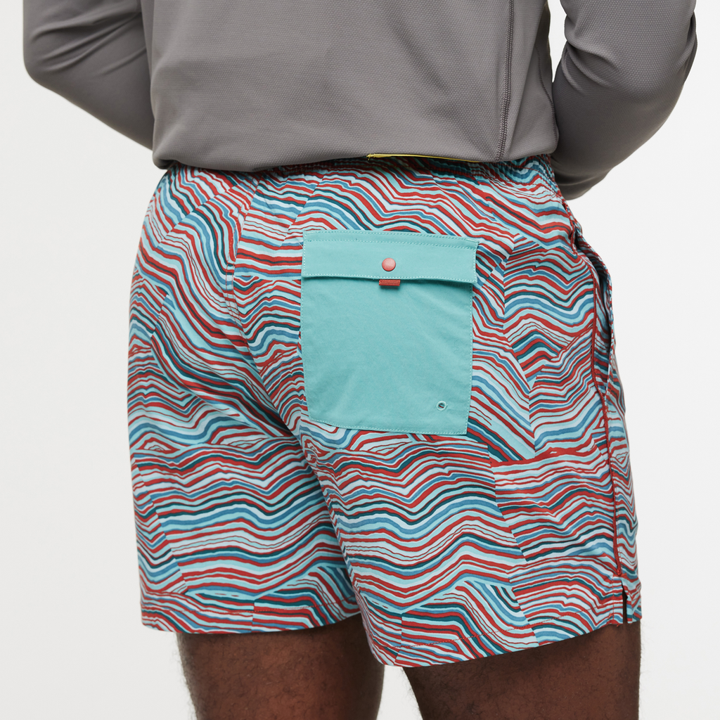 Brinco Short - Print - Men's, Magma/Coastal, Model Jeremy