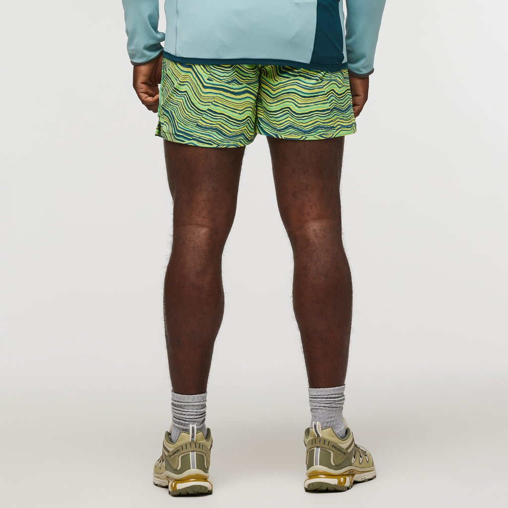 Brinco Short - Print - Men's, Parakeet/Abyss, Model Jeremy