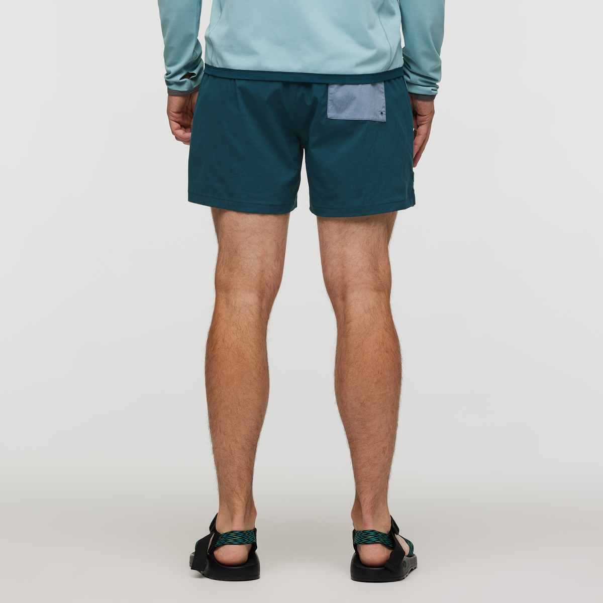 Brinco 5 Inch Short - Solid - Men's, Abyss, Model Kellan