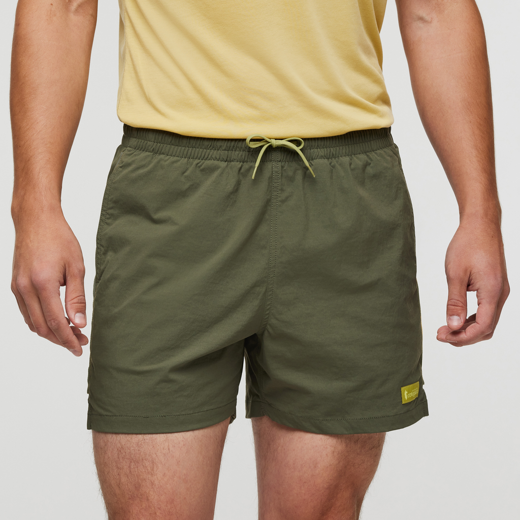 Brinco 5 Inch Short - Solid - Men's, Fatigue, Model Kellan