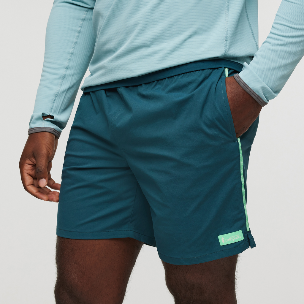 Brinco 7 Inch Short - Solid - Men's, Abyss, Model Jeremy