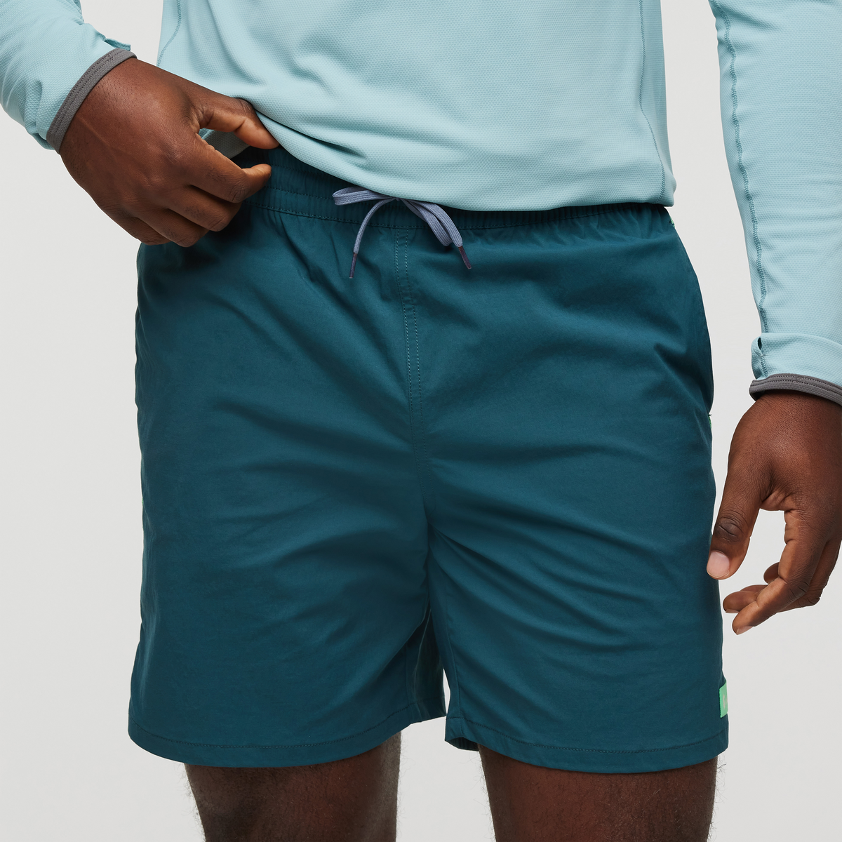 Brinco 7 Inch Short - Solid - Men's, Abyss, Model Jeremy