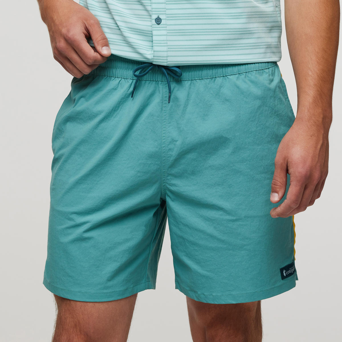 Brinco 7 Inch Short - Solid - Men's, Coastal, Model Kellan