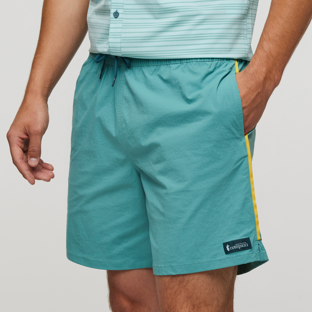 Brinco 7 Inch Short - Solid - Men's, Coastal, Model Kellan