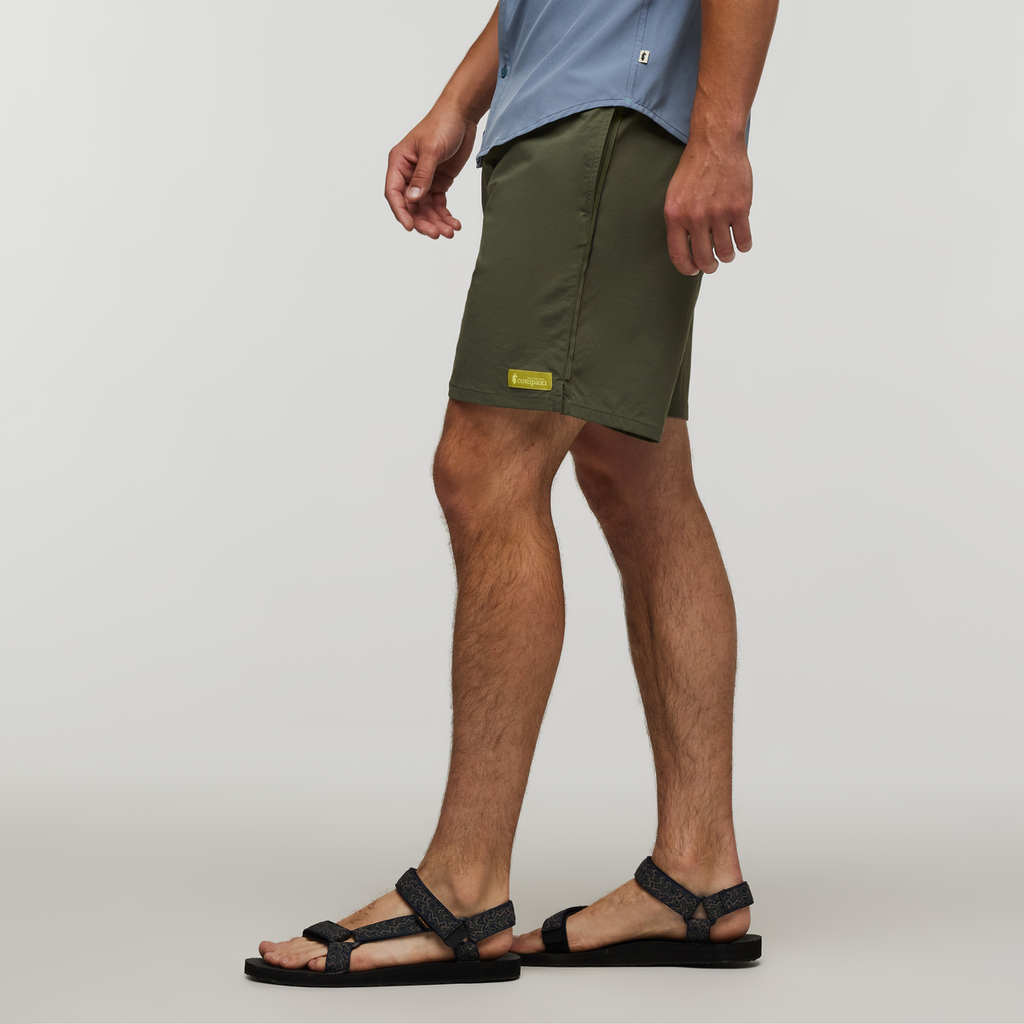 Brinco 7 Inch Short - Solid - Men's, Fatigue, Model Kellan