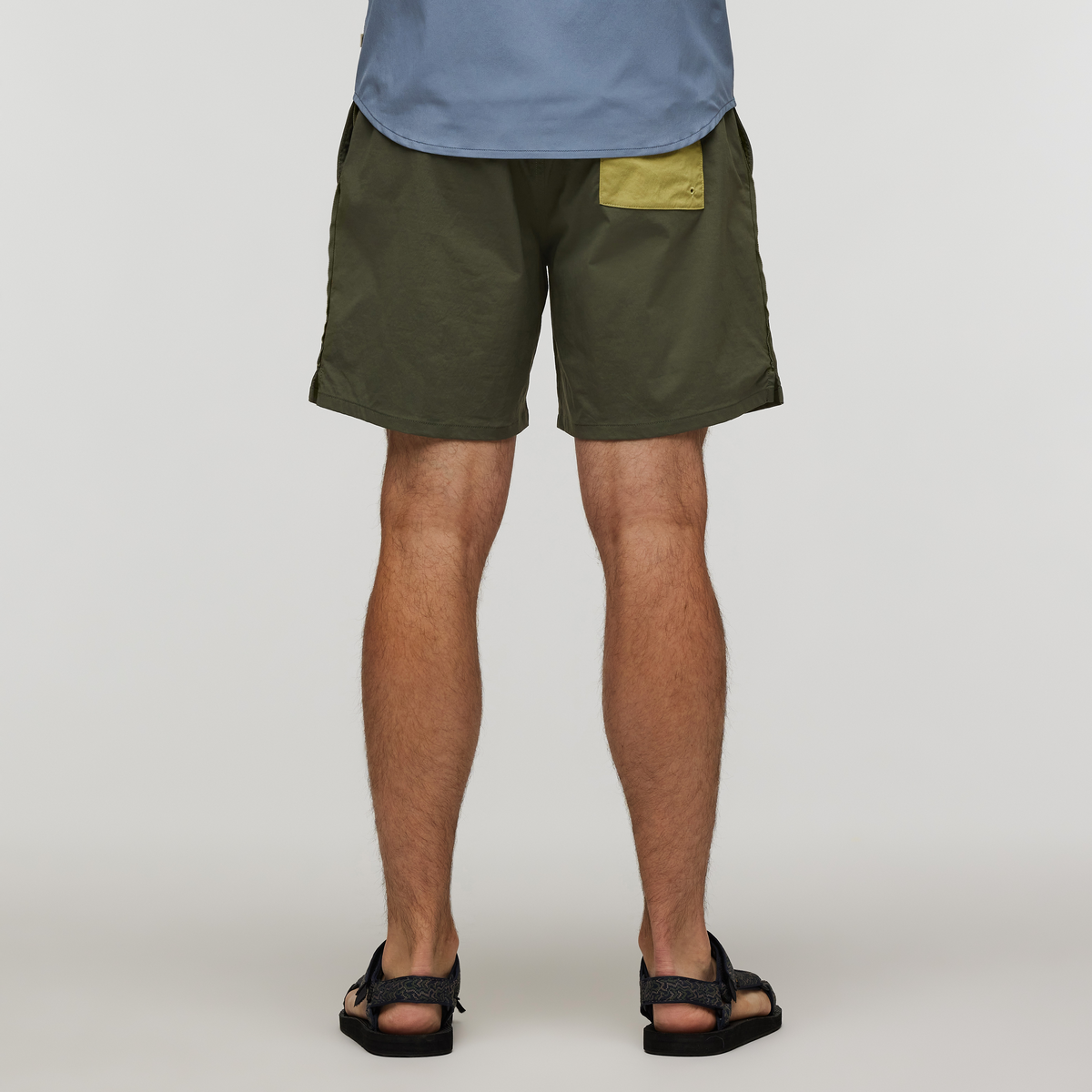 Brinco 7 Inch Short - Solid - Men's, Fatigue, Model Kellan