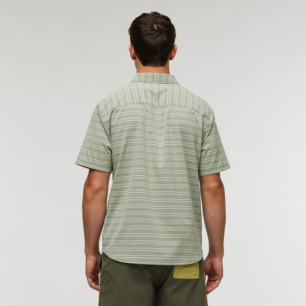 Cambio Button Up - Print - Men's, Fatigue, Model Kellan