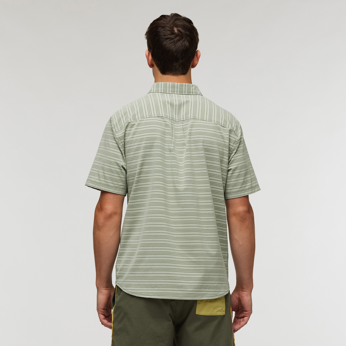 Cambio Button Up - Print - Men's, Fatigue, Model Kellan