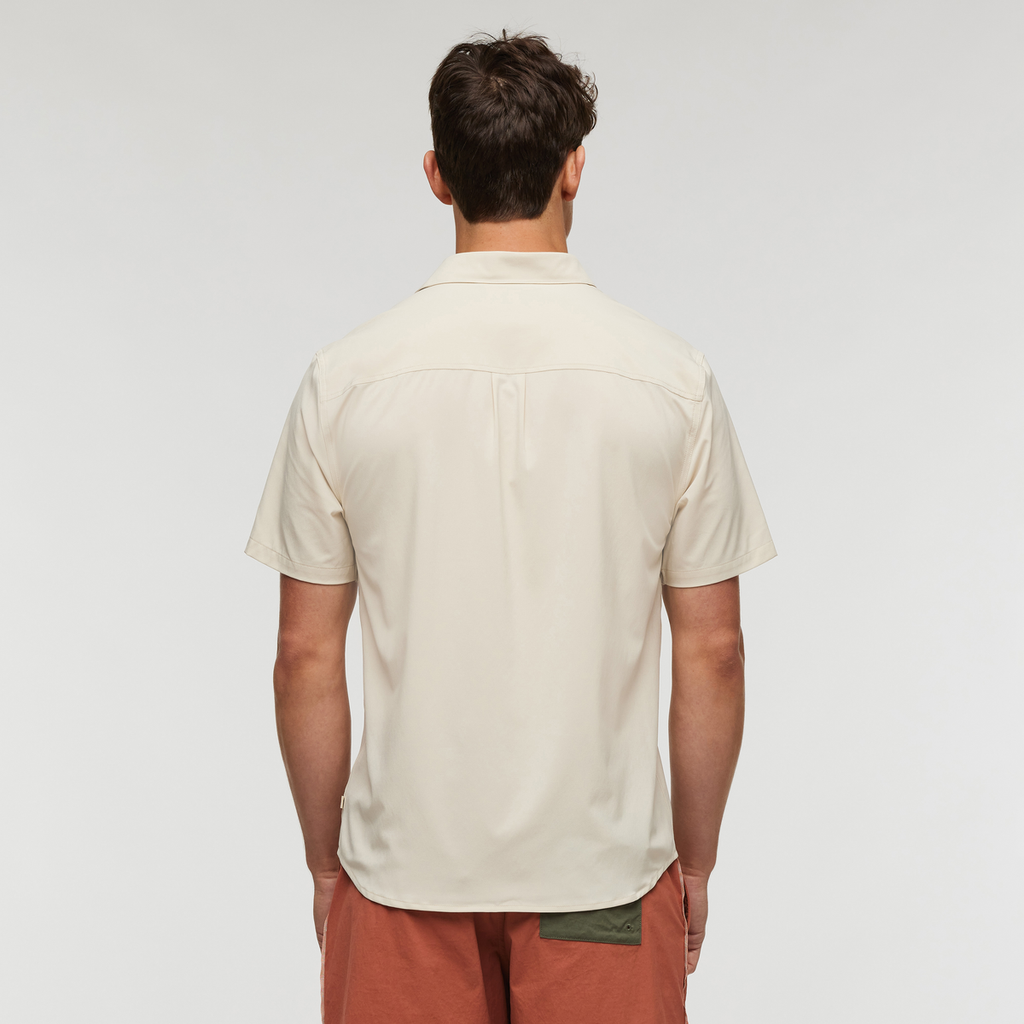 Cambio Button Up Shirt - Men's, Cream, Model Kellan