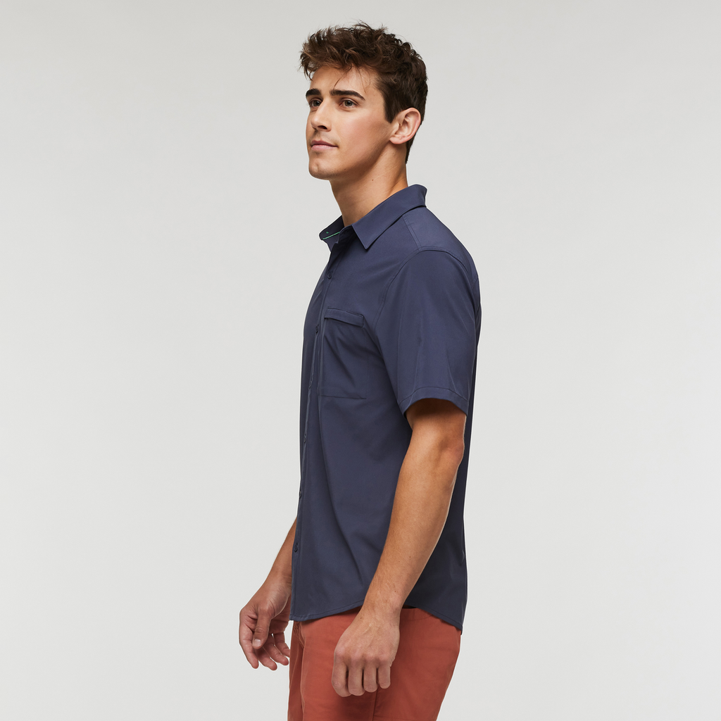Cambio Button Up Shirt - Men's, Graphite, Model Kellan