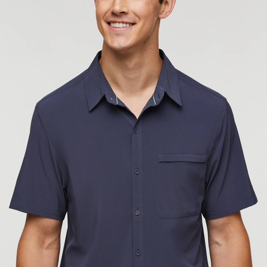 Cambio Button Up Shirt - Men's, Graphite, Model Kellan
