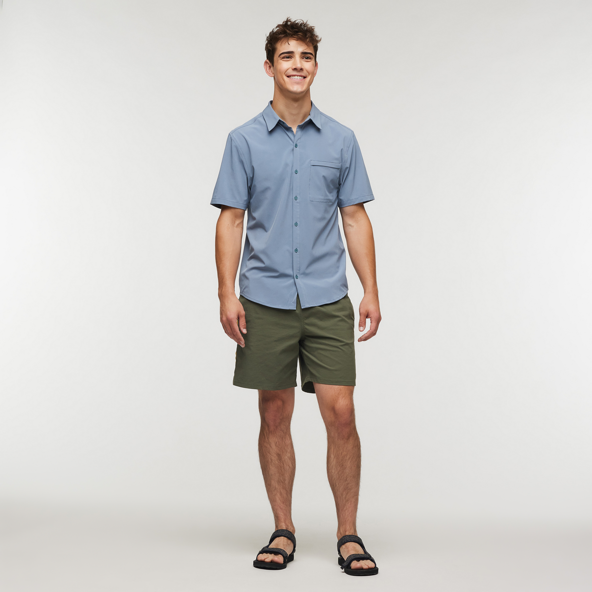 Cambio Button Up Shirt - Men's, Tempest, Model Kellan