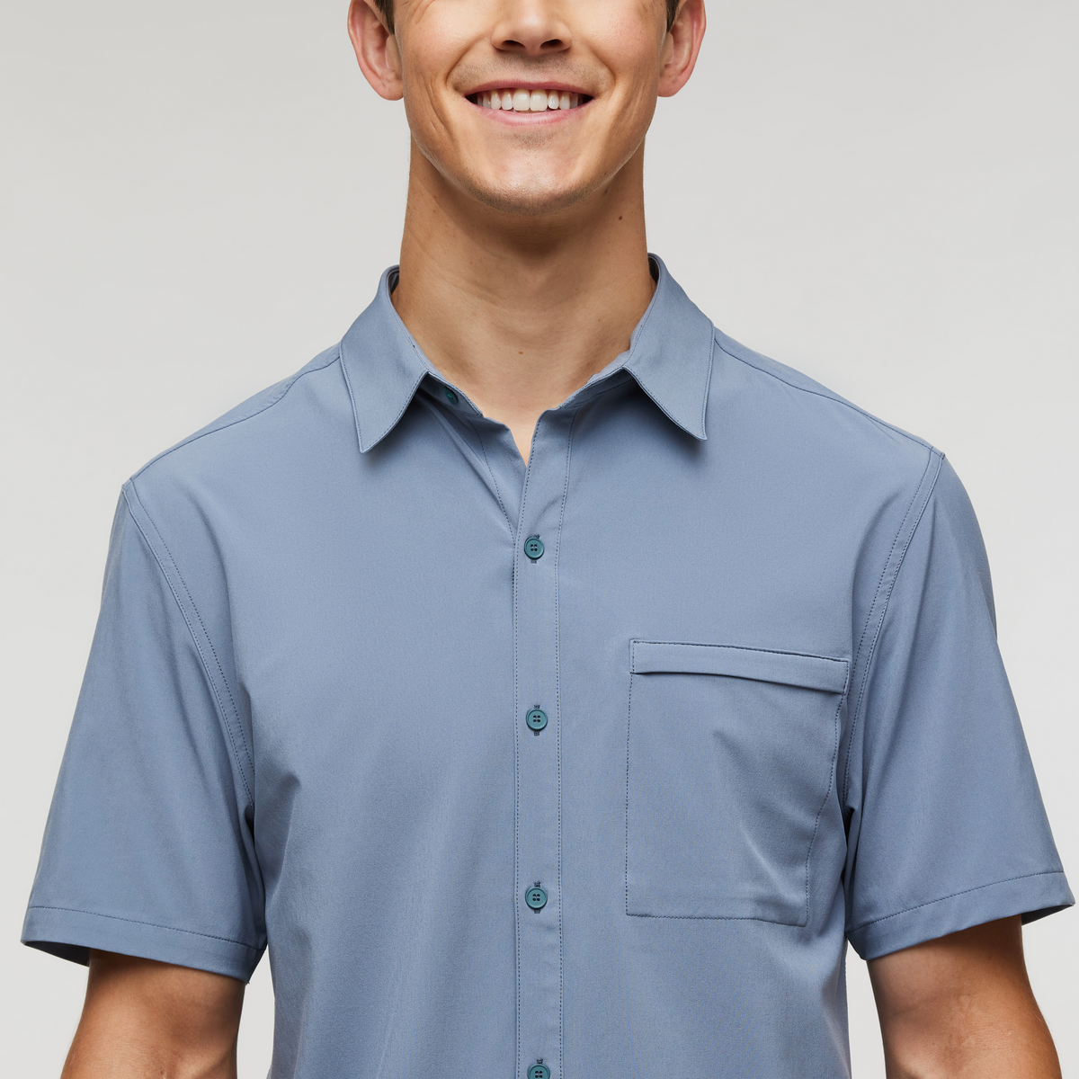 Cambio Button Up Shirt - Men's, Tempest, Model Kellan