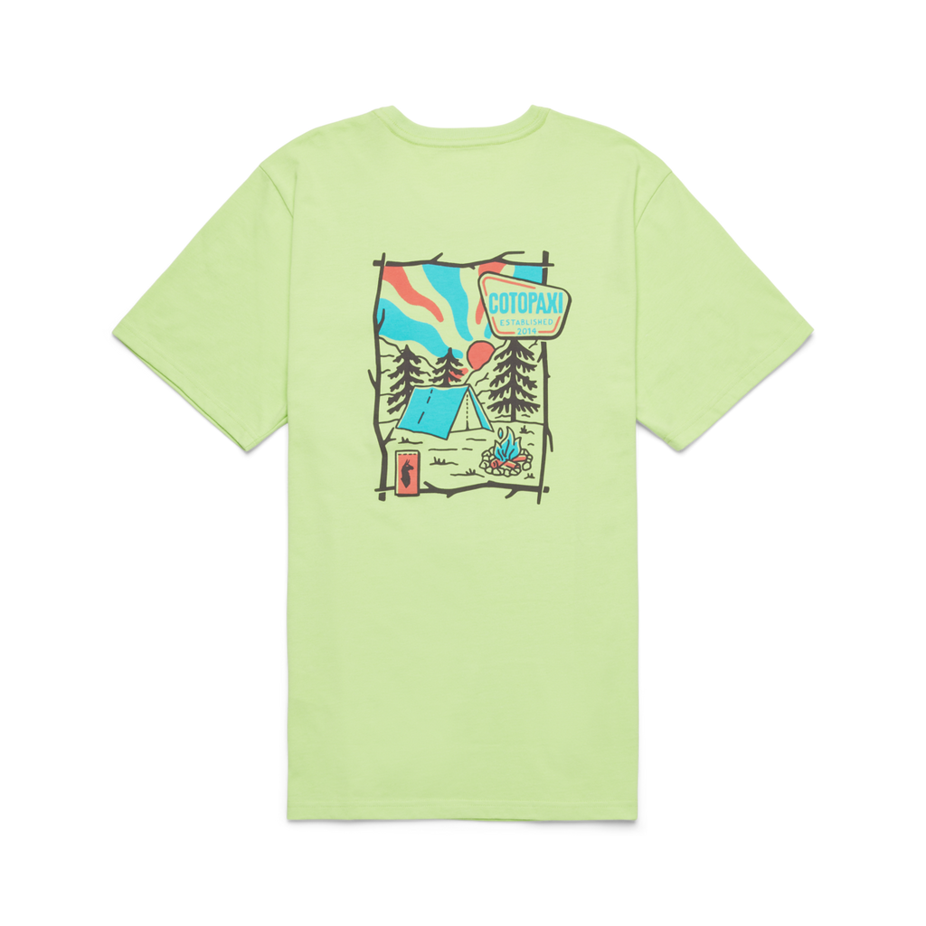 Camp Life Pocket T-Shirt - Men's, Lime